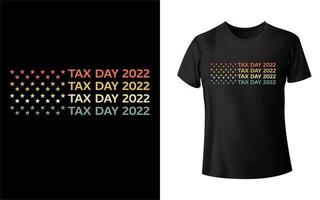 Skattedagen 2022 t-shirtdesign vektor