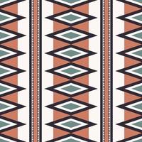 afrikansk aztekisk enkel geometrisk form brun-grön färg sömlösa mönster bakgrund. använd för tyg, textil, inredningselement, klädsel, omslag. vektor