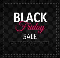 Black Friday flygblad vektor