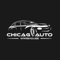 Auto-Auto-Logo-Zeichen-Design vektor