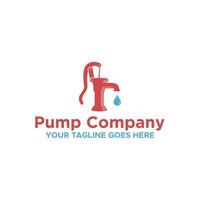 pump VVS logotyp tecken design vektor