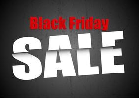 Black Friday Sale Hintergrund vektor