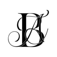 ea, ae, monogram logotyp. kalligrafiska signatur ikon. bröllop logotyp monogram. modern monogram symbol. par logotyp för bröllop vektor