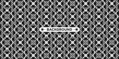 Hintergrundmuster nahtlos ethnisch geometrisch schwarz und weiß vektor