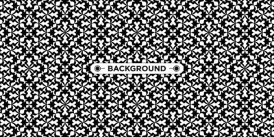 Hintergrundmuster nahtlos ethnisch geometrisch schwarz und weiß vektor