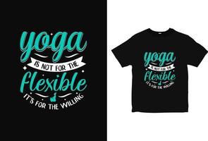 Retro-Yoga-Tag-T-Shirt-Design, Yoga-Shirt-Design-Vektor, Typografie-T-Shirt-Design vektor