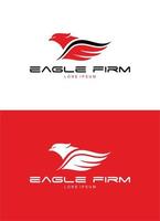 eagle logotyp formgivningsmall vektor