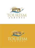 Logo des Tourismusunternehmens vektor