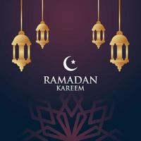 ramadan kareem design fira vektor