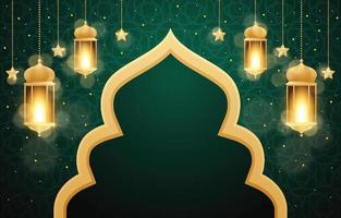 Eid Mubarak Hintergrund vektor