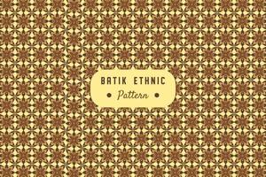 abstrakte Batik ethnische nahtlose Muster Hintergrunddesign vektor