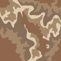 brauner Wüstensand abstrakte Kunst Tarnmuster militärischer Hintergrund vektor