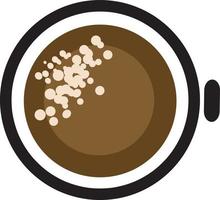 Logo-Kaffee einfach vektor