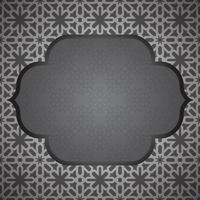 islamisk bakgrundsdesign vektor