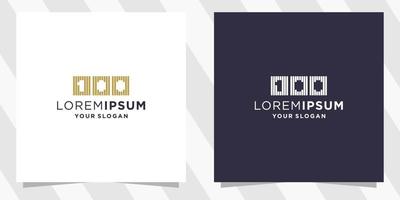 100 nummer kreativ logotyp mall vektor