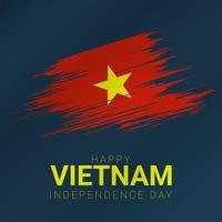 bakgrund för vietnams självständighetsdag. vektor