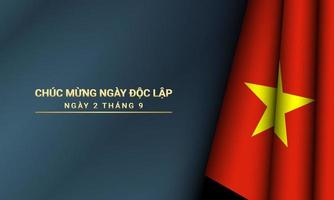 vietnam unabhängigkeitstag hintergrund. vektor