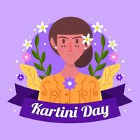 Kartini Day Konzept vektor