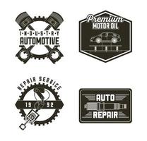 Industrie Automobil Auto Service vektor