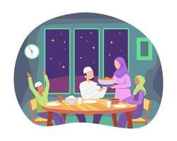 ramadan-illustrationskonzept vektor