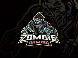 Zombie-Esports-Logo vektor