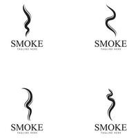 Rauchdampf-Symbol-Logo-Illustration isoliert auf weißem Hintergrund Aroma verdampft Symbole. riecht vektorlinie symbol heißes aroma gestank oder kochdampf symbole riechen oder dampf