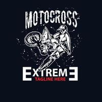 motocross sport extrem vektor