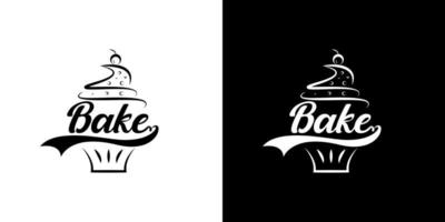 Bäckerei-Logo-Design-Vektor vektor