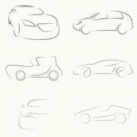 Vektorgrafiken zum Thema Auto