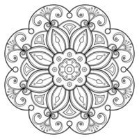 Vektor abstrakte Mandala-Muster
