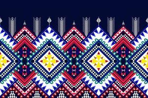 abstrakt geometrisk sömlös design. Aztekisk tyg matta mandala prydnad chevron textil dekoration tapet traditionella broderi vektor illustrationer bakgrund