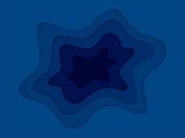 Abstrakt vågig klassisk blå bakgrund vektor