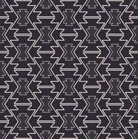 infödda aztec geometrisk form sömlös bakgrund. etnisk tribal monokrom färgdesign. använd för tyg, textil, inredningselement, klädsel, omslag. vektor