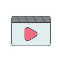 video premium ikon tecken symbol vektor