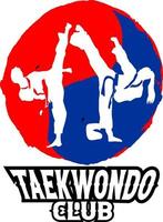 Taekwondo-Logo-Vektor vektor