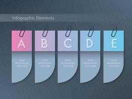 Infographic gradientmalldesign vektor