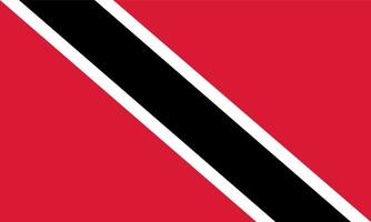 Trinidad und Tobago Flagge vektor