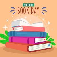 World Book Day koncept vektor