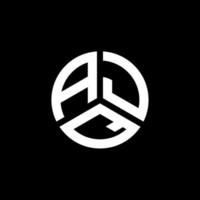 ajq-Buchstaben-Logo-Design auf weißem Hintergrund. ajq kreative Initialen schreiben Logo-Konzept. ajq Briefgestaltung. vektor