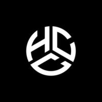 hcc brev logotyp design på vit bakgrund. hcc kreativa initialer bokstavslogotyp koncept. hcc bokstavsdesign. vektor