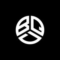 bqd brev logotyp design på vit bakgrund. bqd kreativa initialer brev logotyp koncept. bqd bokstavsdesign. vektor