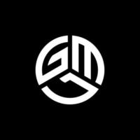 gml-Brief-Logo-Design auf weißem Hintergrund. gml kreatives Initialen-Buchstaben-Logo-Konzept. Gml-Briefgestaltung. vektor