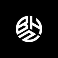 bhz brev logotyp design på vit bakgrund. bhz kreativa initialer brev logotyp koncept. bhz bokstavsdesign. vektor