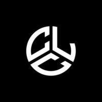 clc brev logotyp design på vit bakgrund. clc kreativa initialer bokstavslogotyp koncept. clc bokstavsdesign. vektor