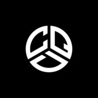 cqd-Buchstaben-Logo-Design auf weißem Hintergrund. cqd kreative Initialen schreiben Logo-Konzept. cqd-Briefdesign. vektor