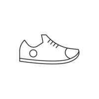 shose für Symbol-Icon-Website-Präsentation vektor