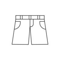 jeans für die symbolsymbol-website-präsentation vektor
