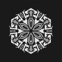 Vektor-Mandala-Ornament. vintage dekorative elemente. orientalisches rundes Muster. islam, arabisch, indisch, türkisch, pakistan, chinesisch, osmanische motive. kostenloser Vektor
