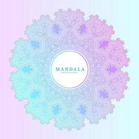 gradient mandala vektor för vacker design