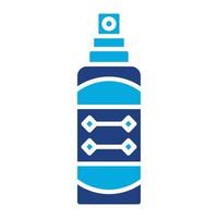 Haarspray-Glyphe-Symbol vektor